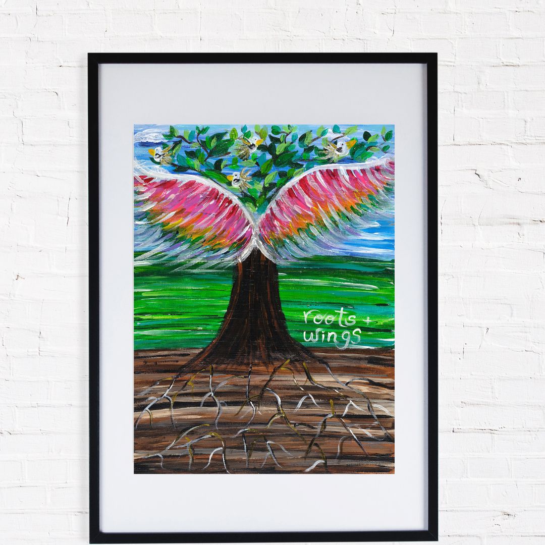 Roots + Wings Giclee Art Print