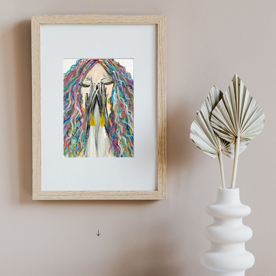 The Beauty of Shabbat Giclee Art Print