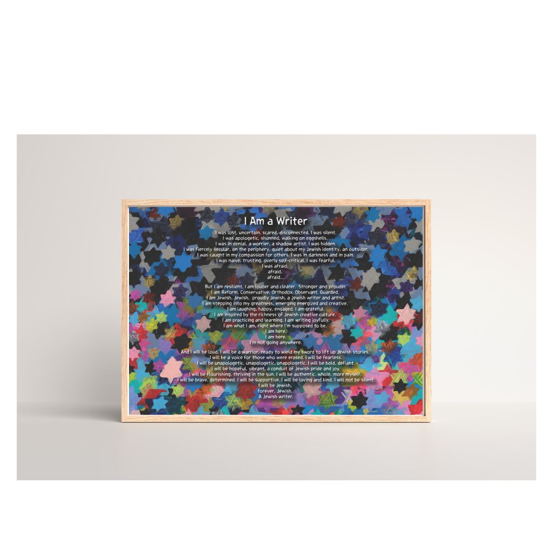 "I Am a Writer" Giclee Art Print