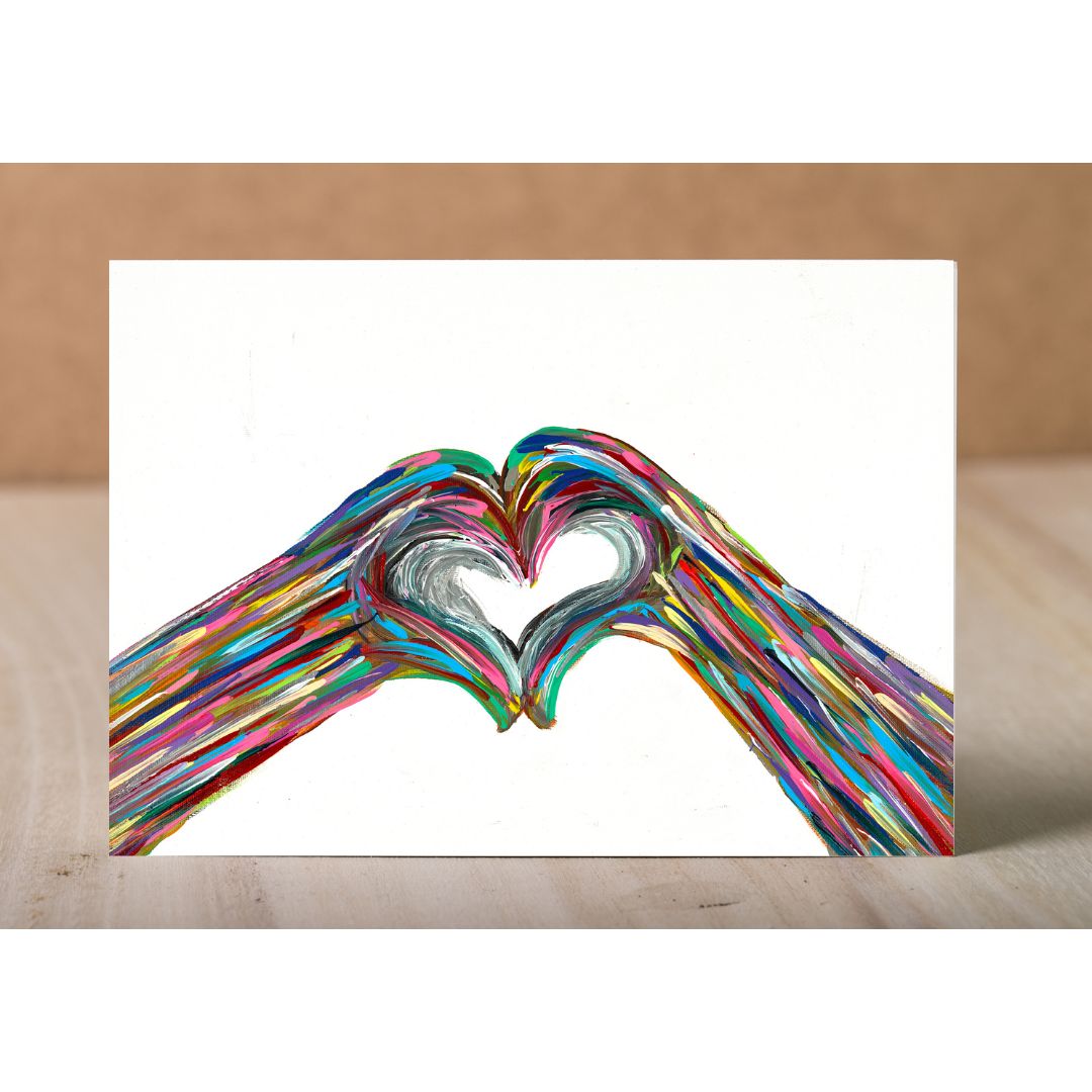 Heart Hand Giclee Art Print