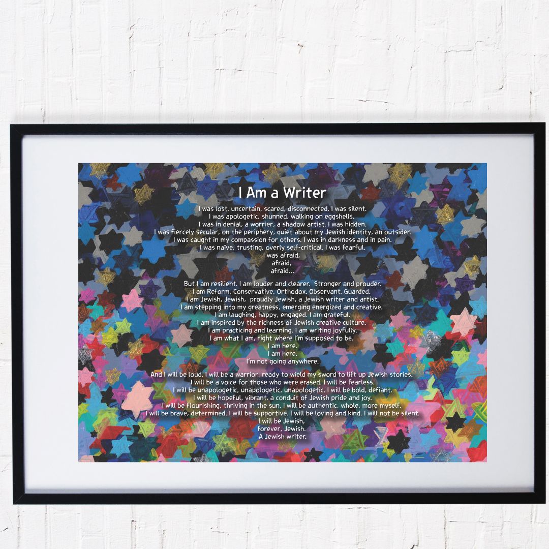 "I Am a Writer" Giclee Art Print