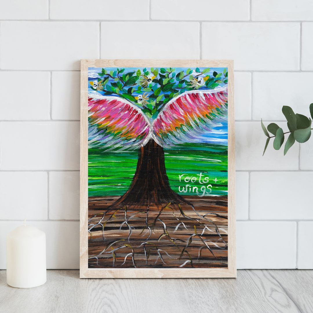 Roots + Wings Giclee Art Print