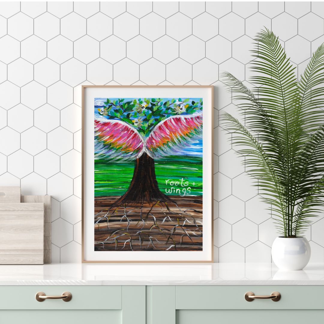 Roots + Wings Giclee Art Print