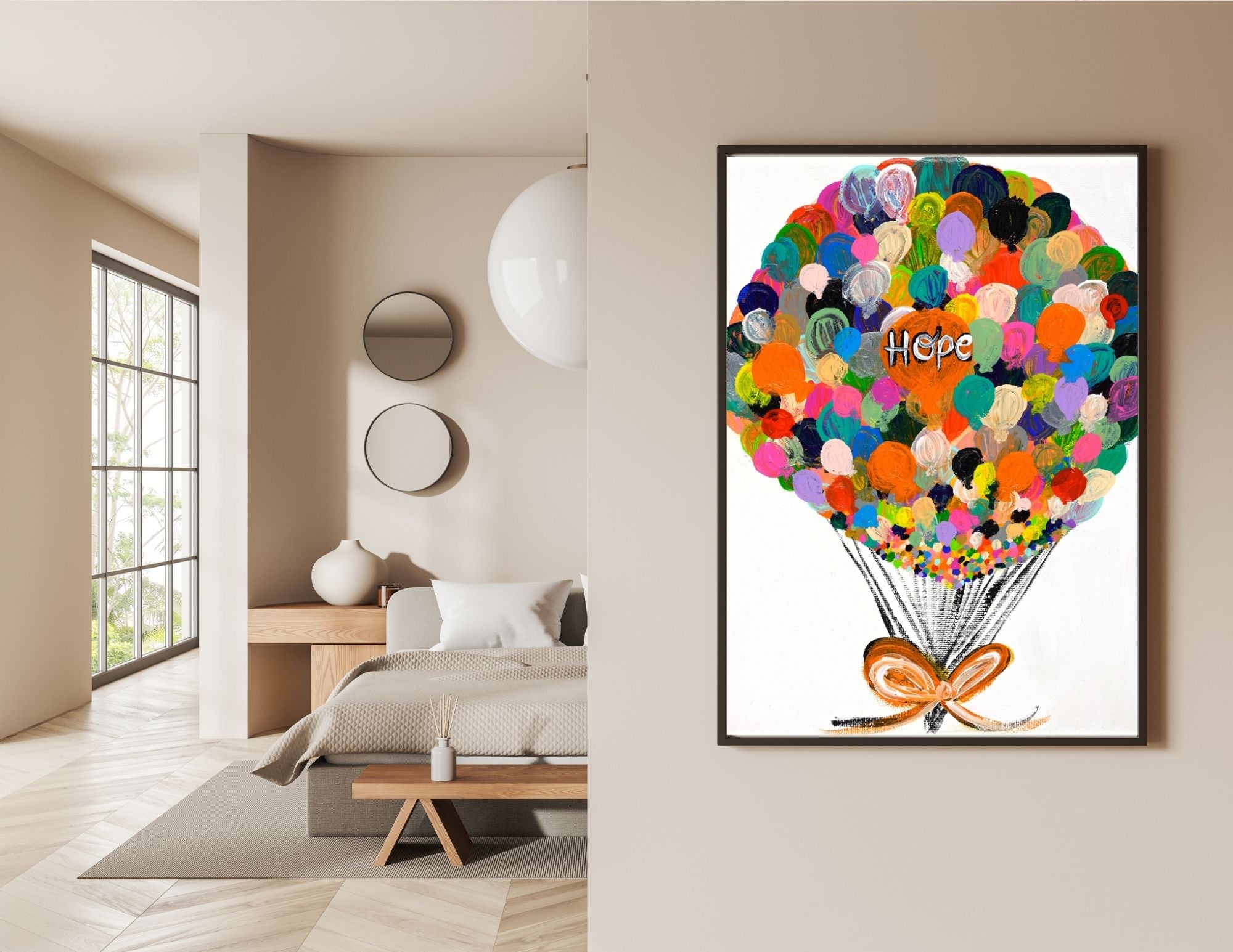 Balloon Hope Giclee Art Print