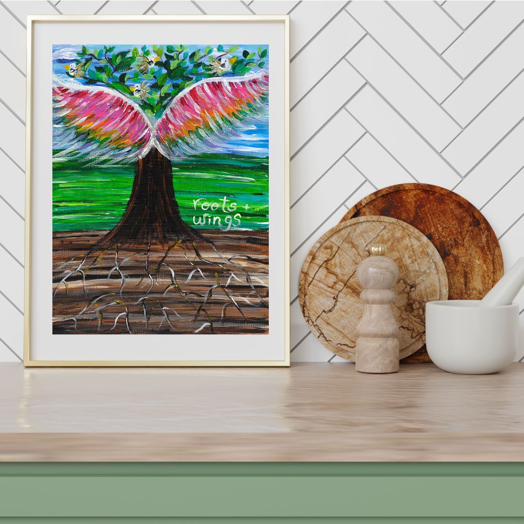Roots + Wings Giclee Art Print
