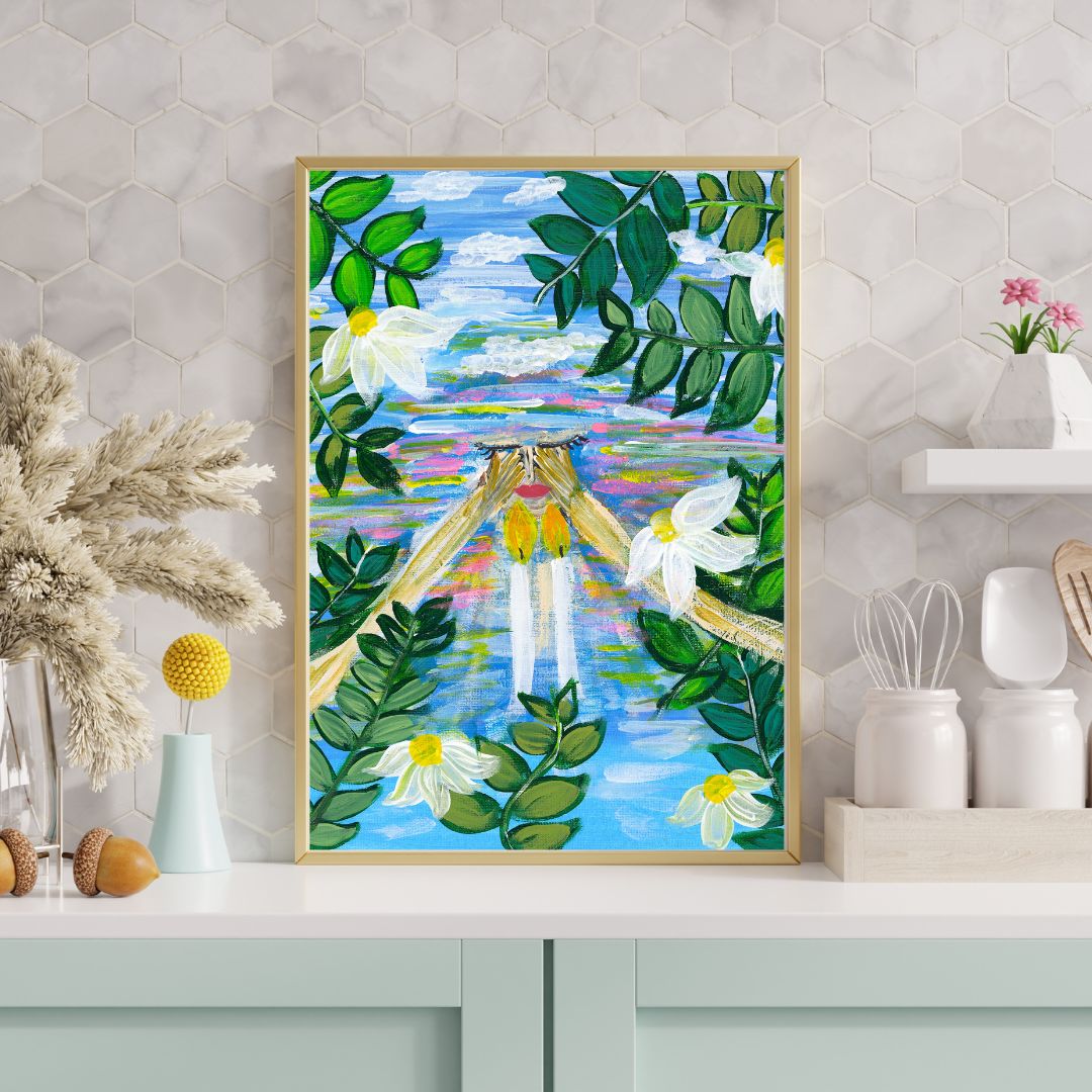 Shabbat Blessings Giclee Art Print