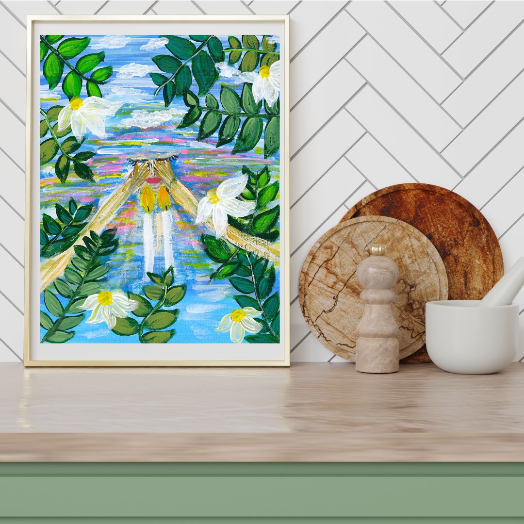 Shabbat Blessings Giclee Art Print