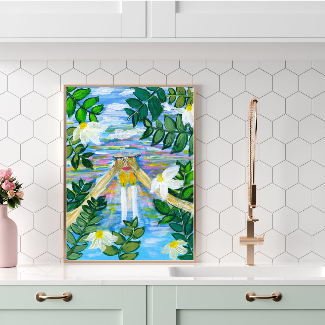 Shabbat Blessings Giclee Art Print