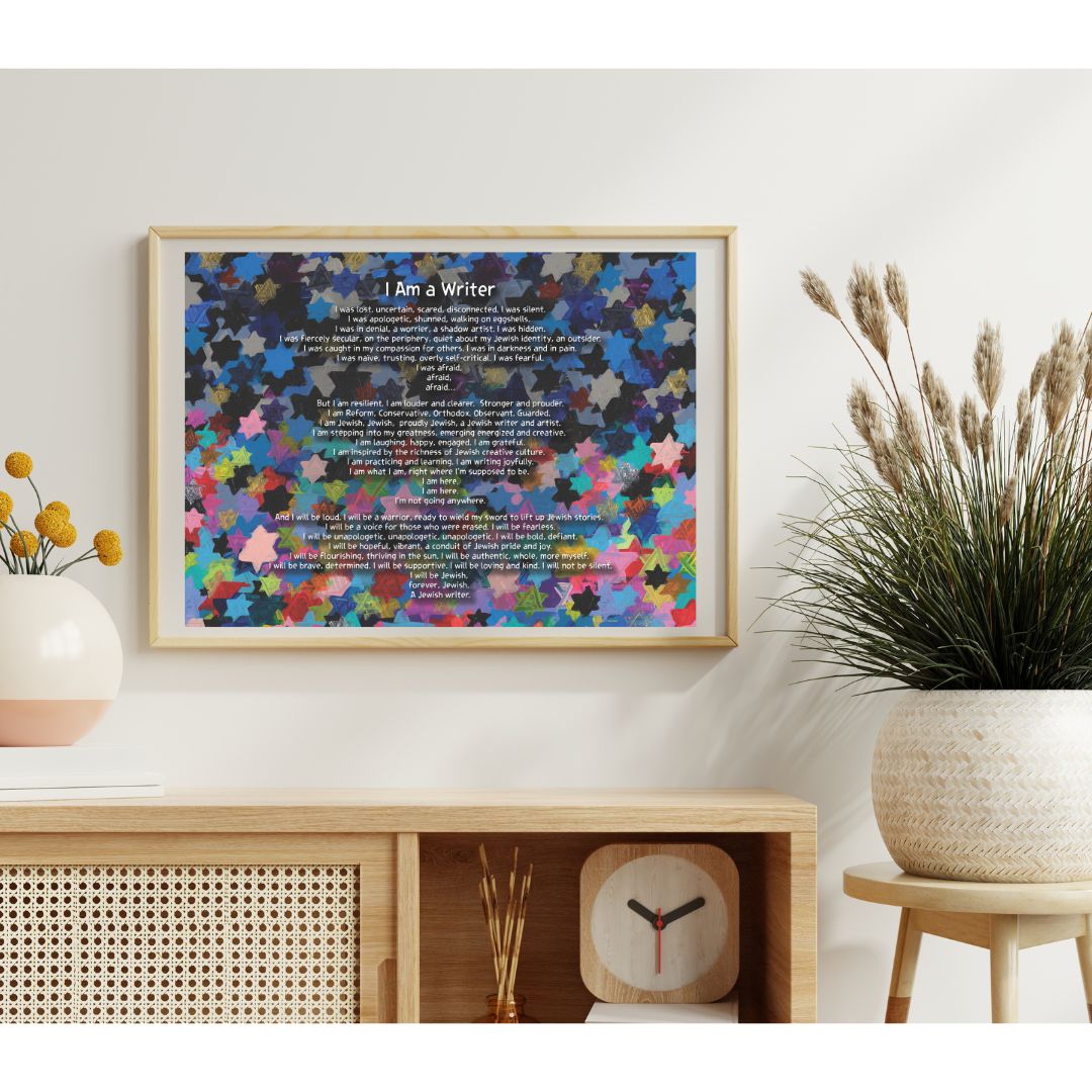 "I Am a Writer" Giclee Art Print