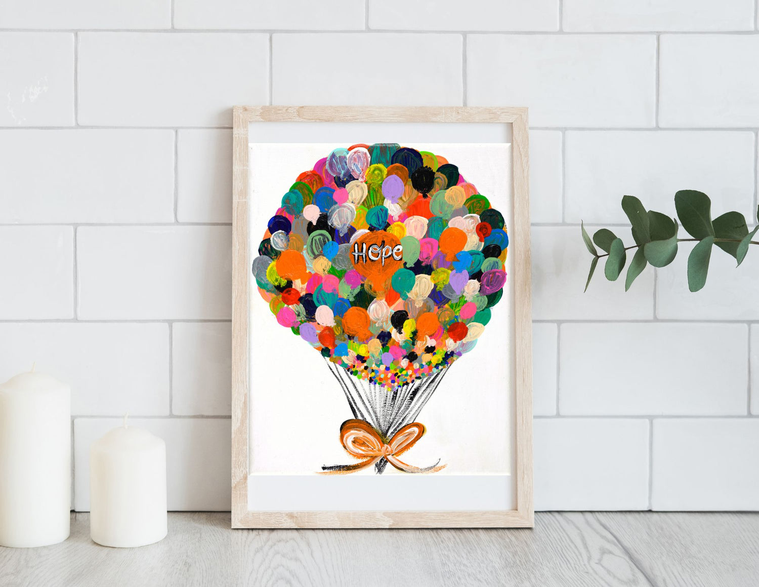Balloon Hope Giclee Art Print