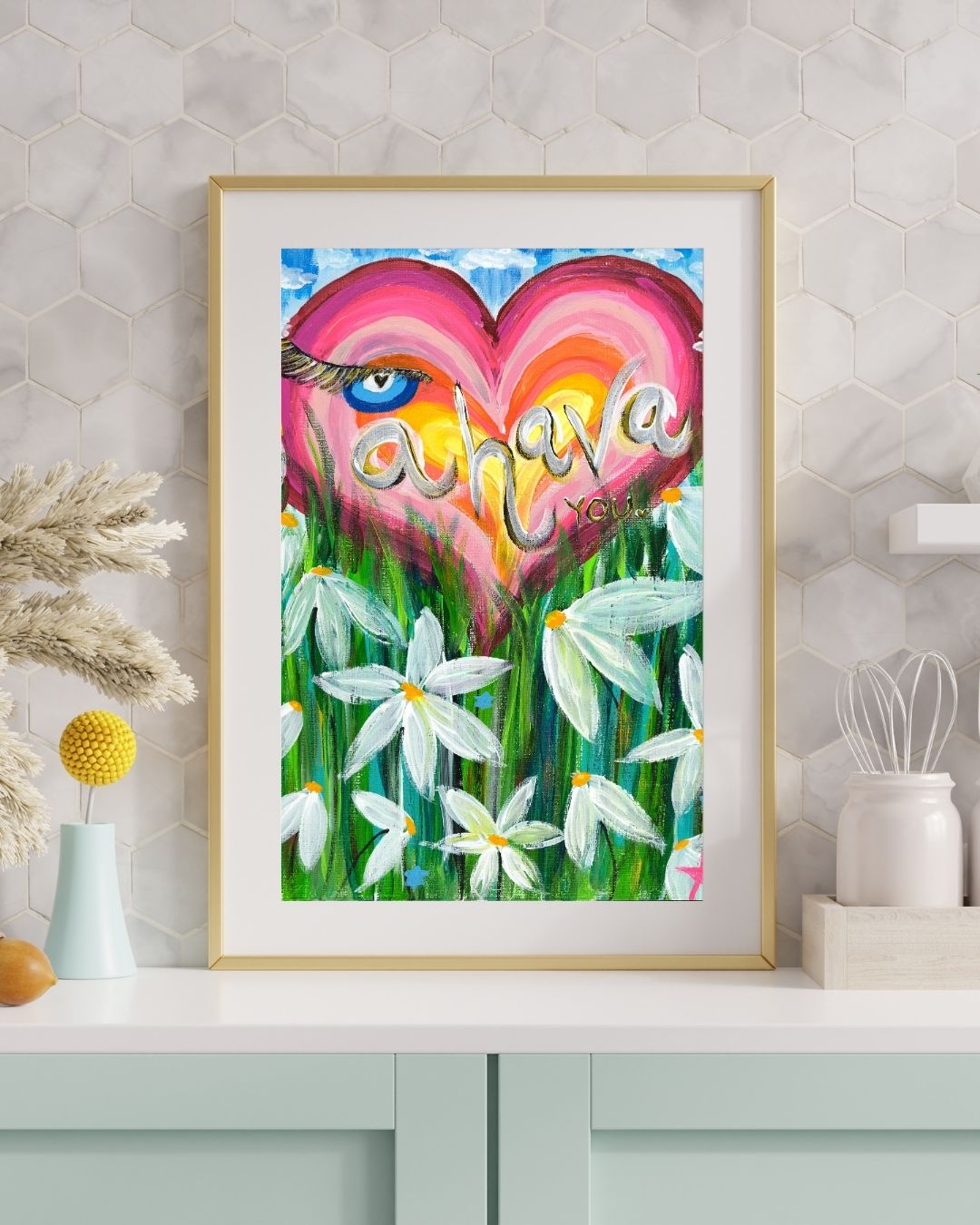 I Ahava You Giclee Art Print