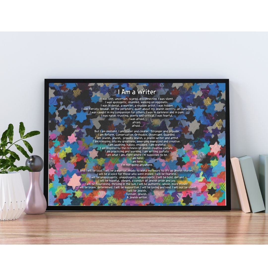 "I Am a Writer" Giclee Art Print