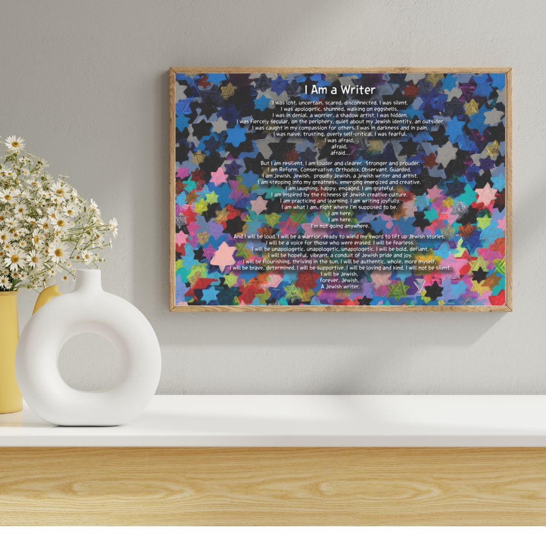 "I Am a Writer" Giclee Art Print