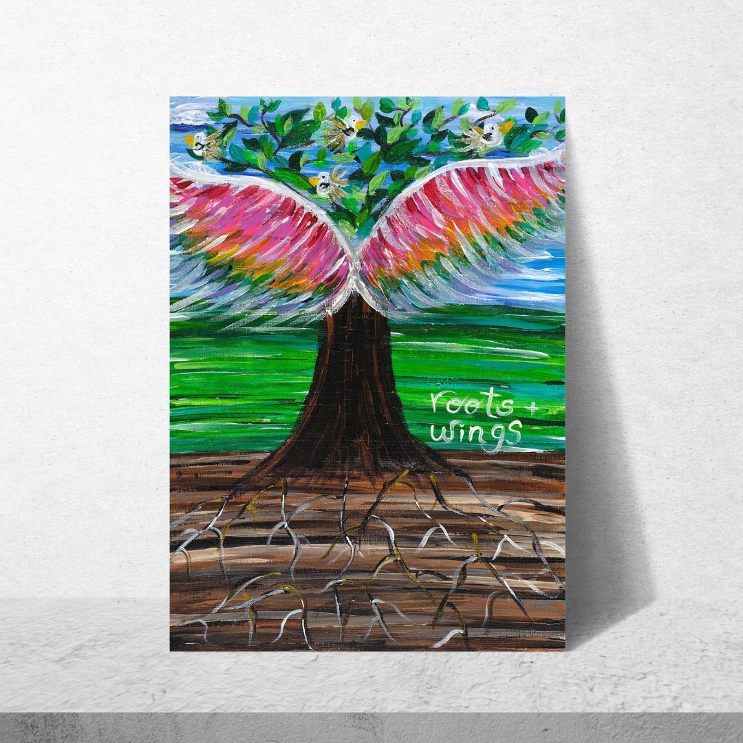 Roots + Wings Giclee Art Print