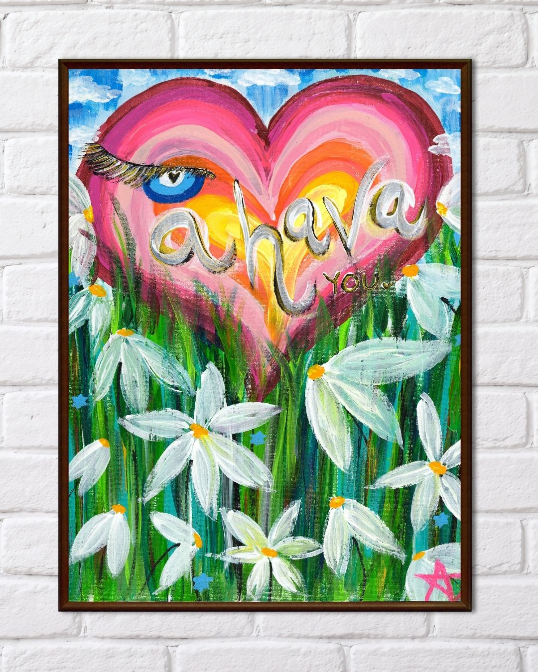 I Ahava You Giclee Art Print