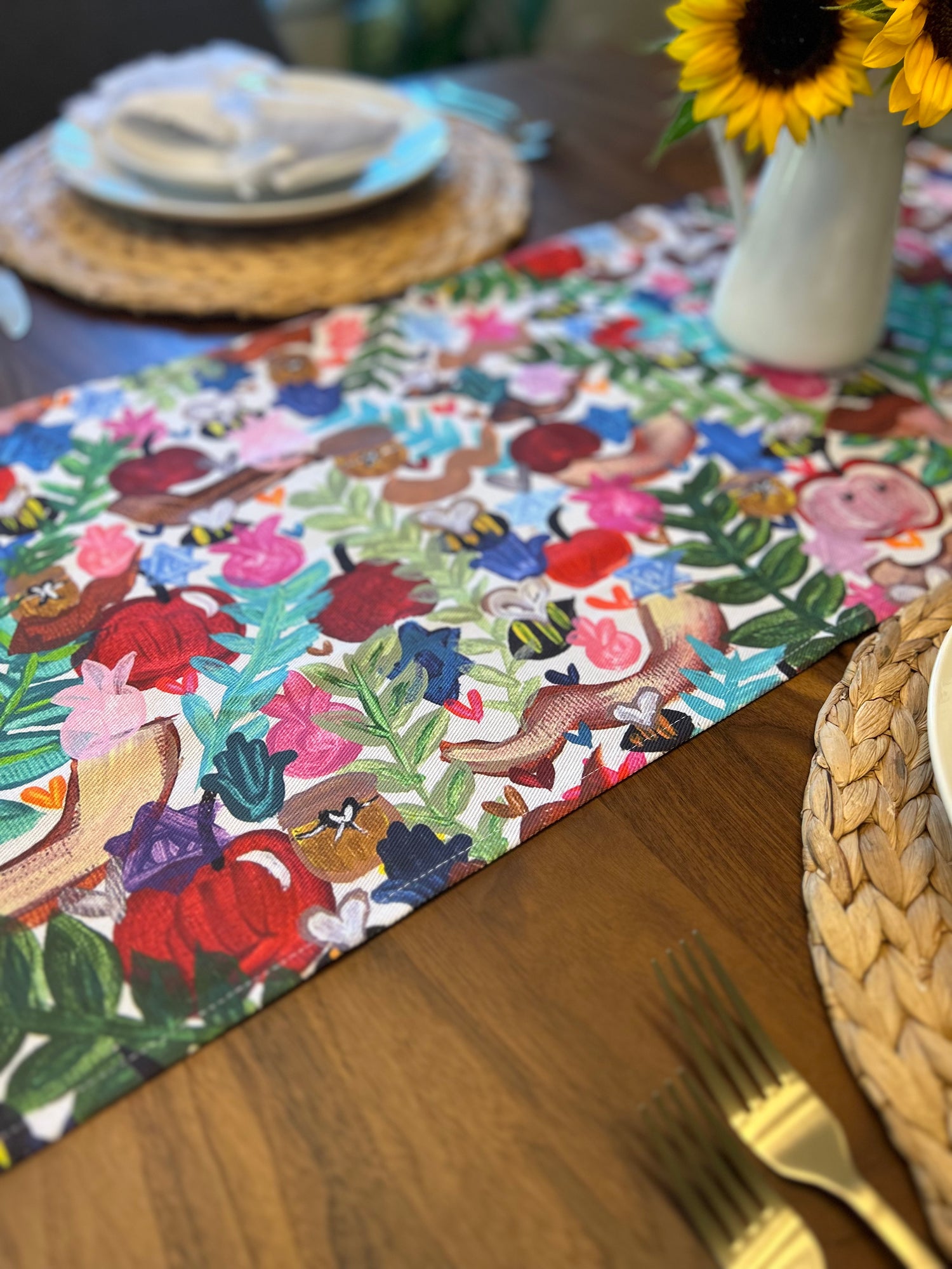 Everything Rosh Hashanah Table Runner