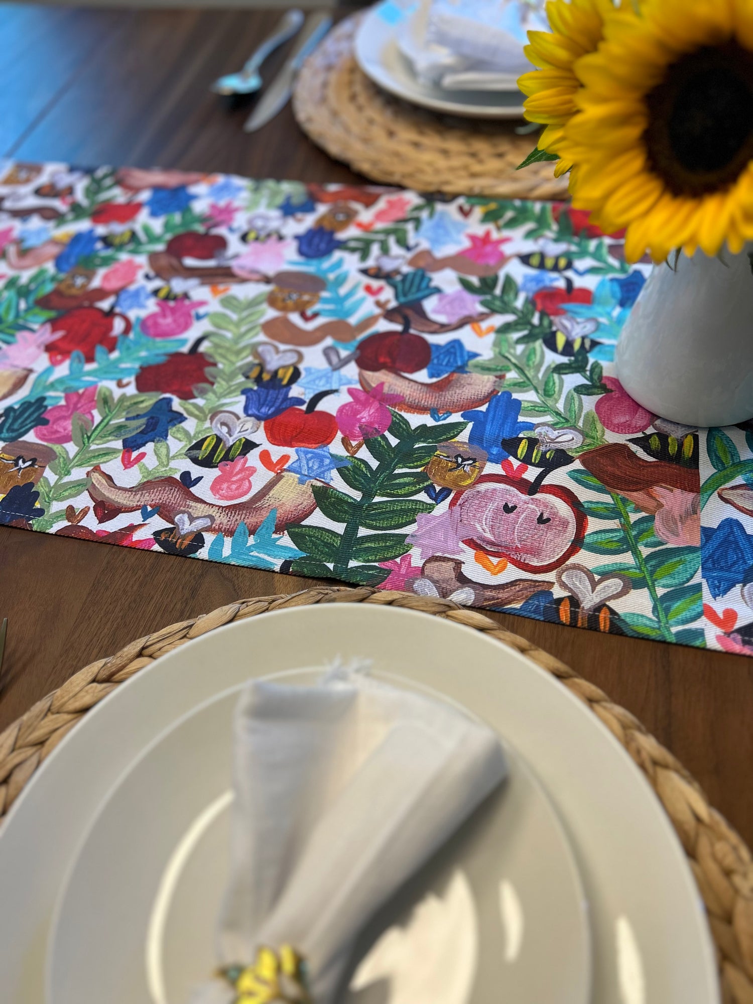 Everything Rosh Hashanah Table Runner