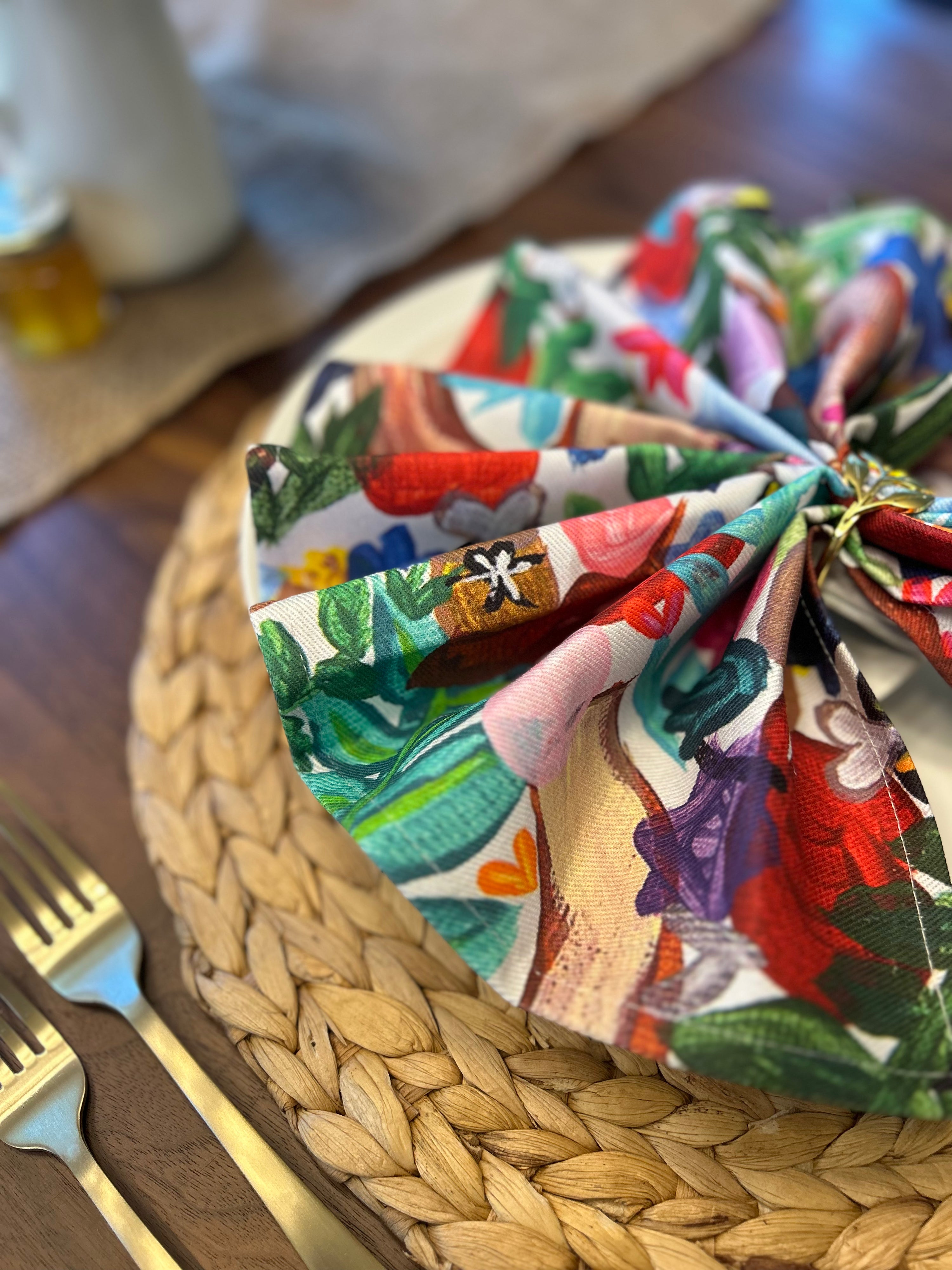 Everything Rosh Hashanah Cloth Napkins