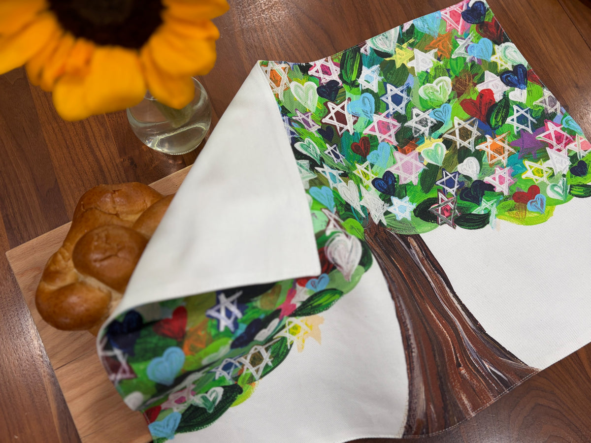 Tree of Life Challah Cover