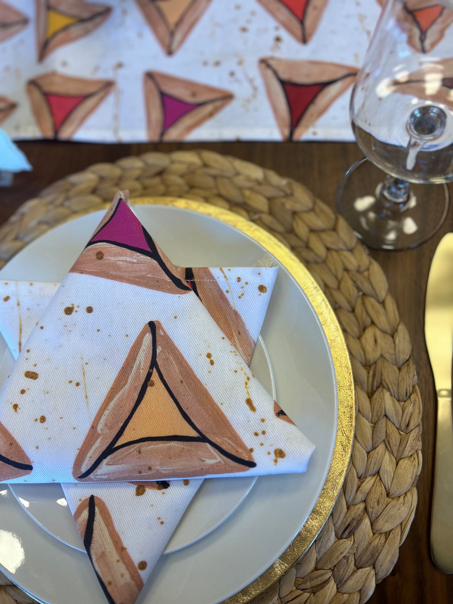 Rainbow Hamantaschen | Napkins