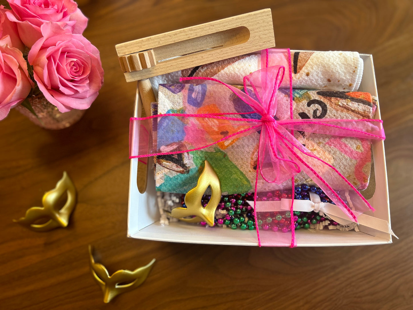 Tea Towel Mishloach Manot | Purim Gift Set