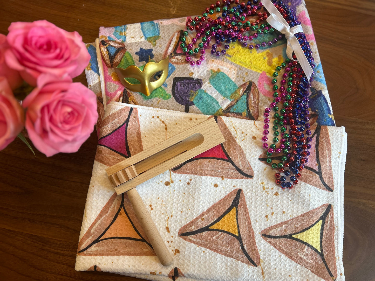 Tea Towel Mishloach Manot | Purim Gift Set
