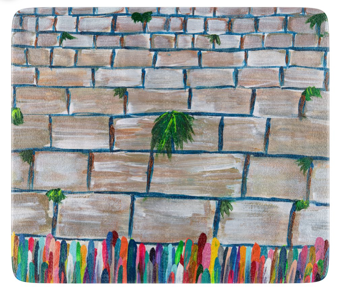 Bright Western Wall Glass Tray