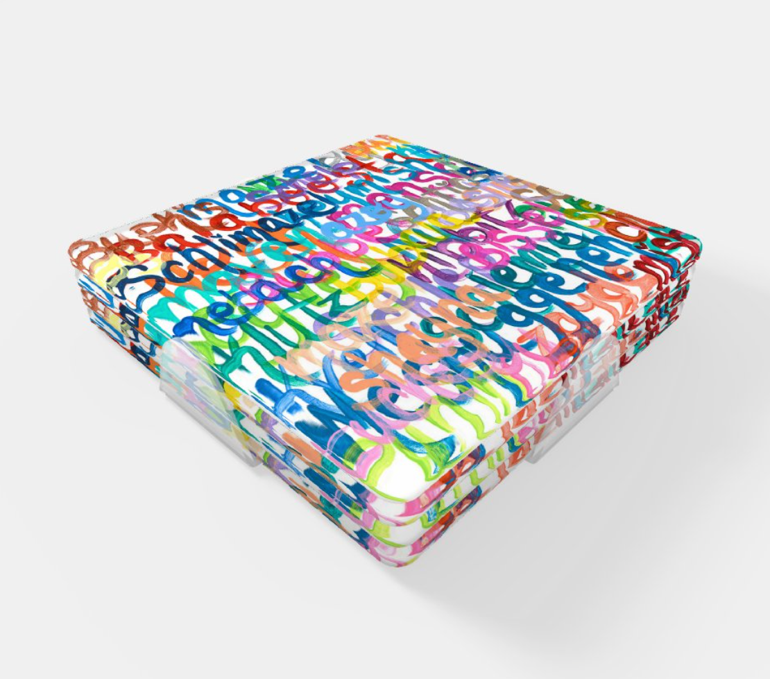 Yiddish Maven | Acrylic Coasters - Set of 4