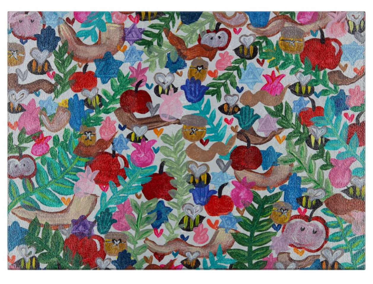 Everything Rosh Hashanah | Glass Tray