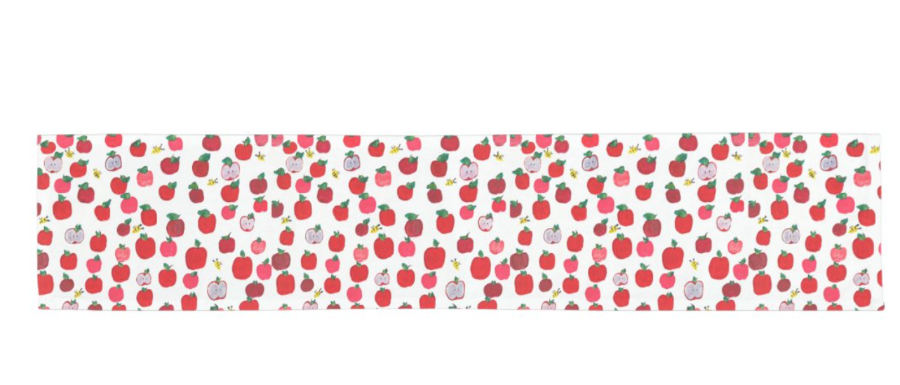 Red Apples Table Runner