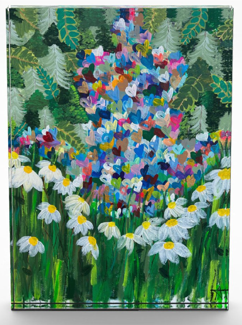 Hamsa in the Wild | Acrylic Art Block