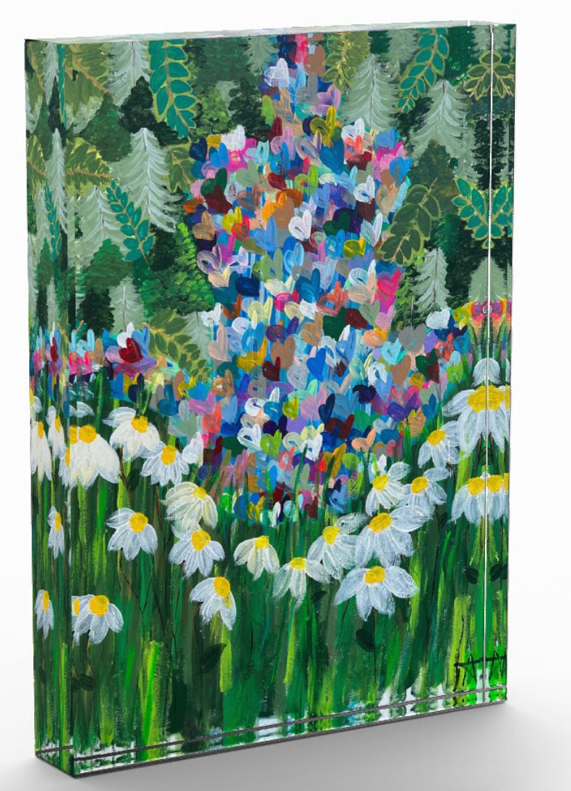 Hamsa in the Wild | Acrylic Art Block