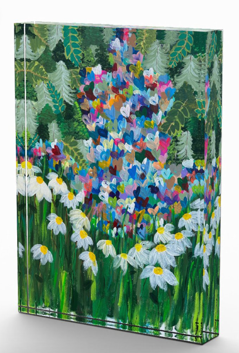 Hamsa in the Wild | Acrylic Art Block