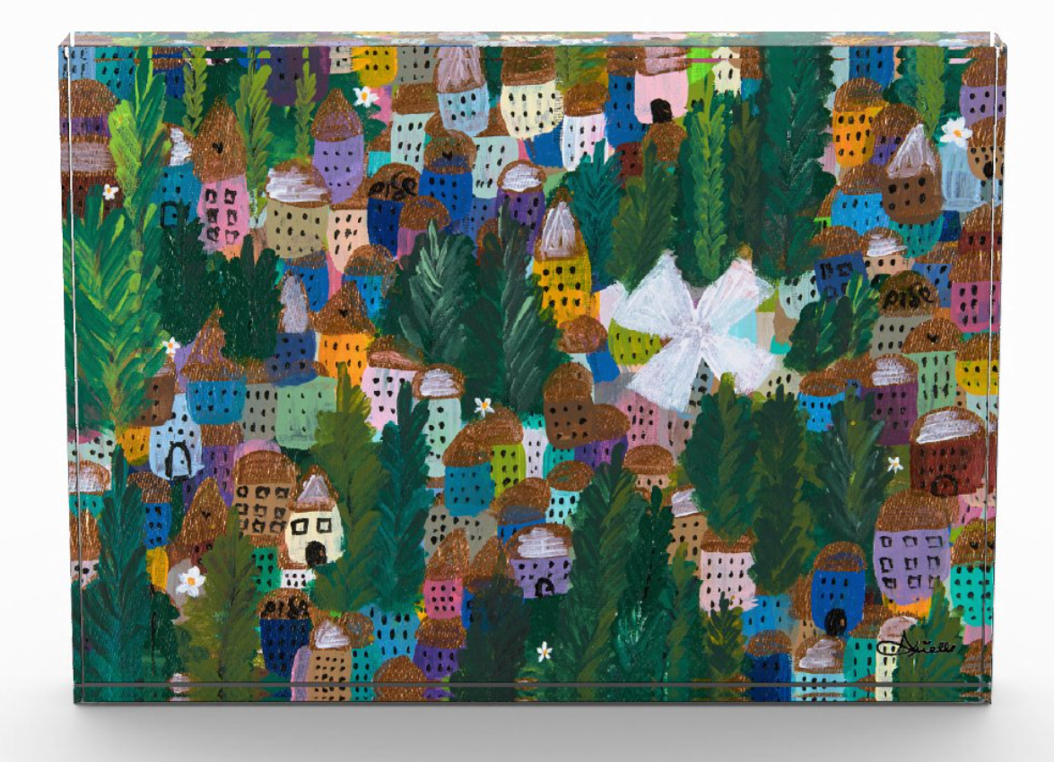 Jerusalem of Gold | Acrylic Art Block