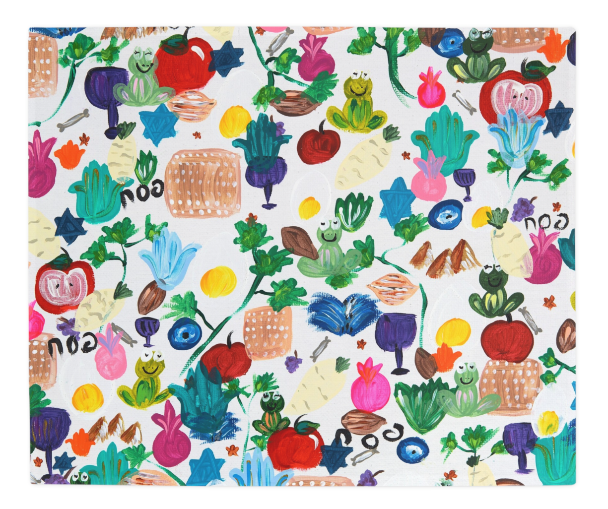 Everything Passover Throw Blanket