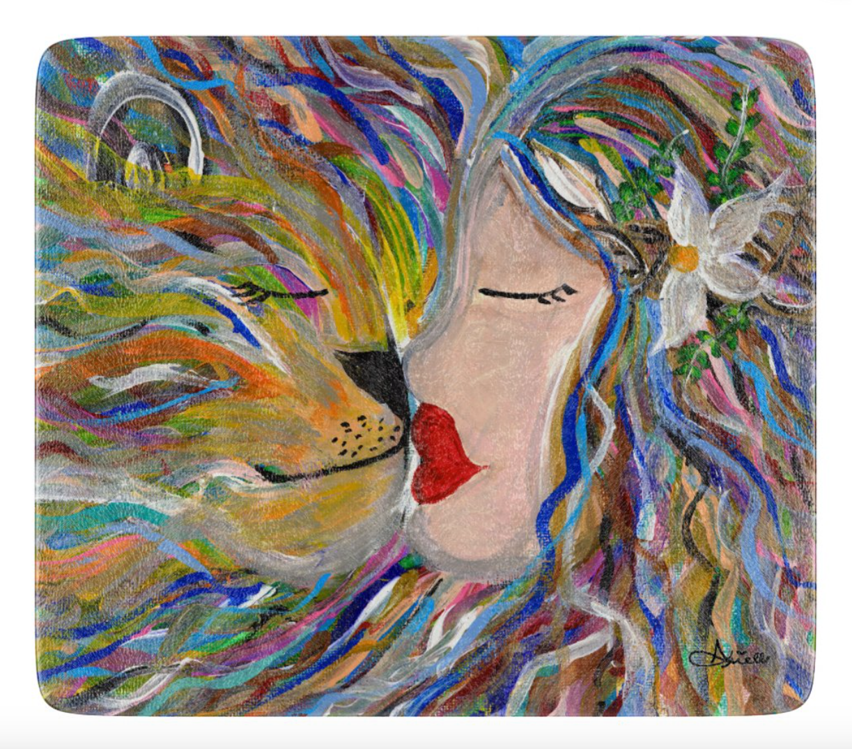 Lioness Glass Drip Tray