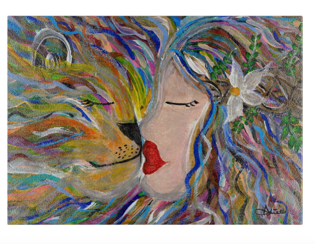 Lioness Glass Drip Tray