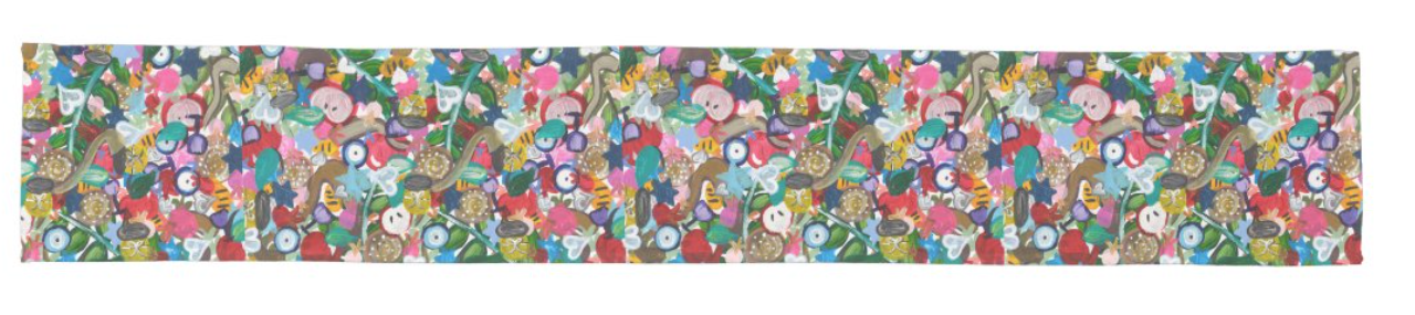 All the Colors of Rosh | Rosh Hashanah Table Runner