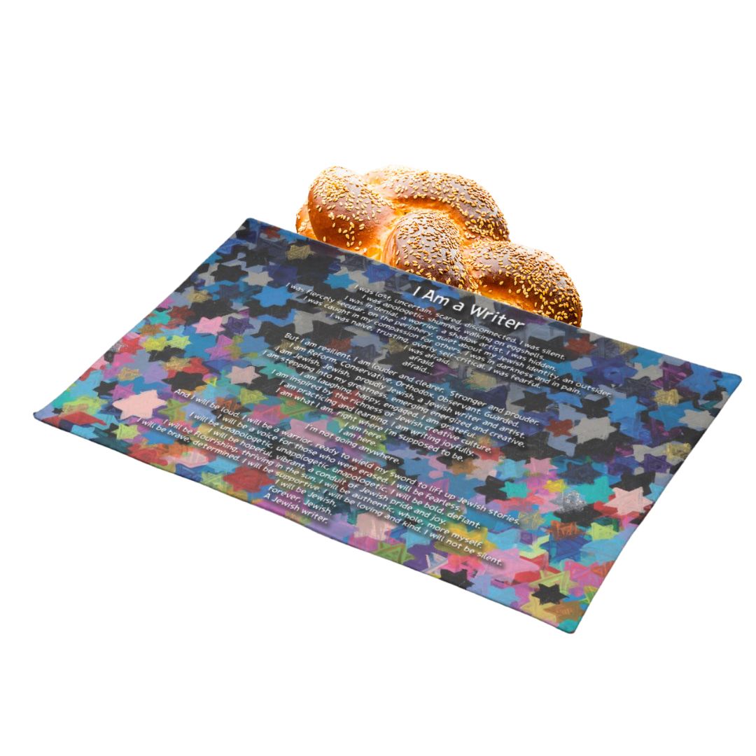 "I Am a Writer" | Challah Cover