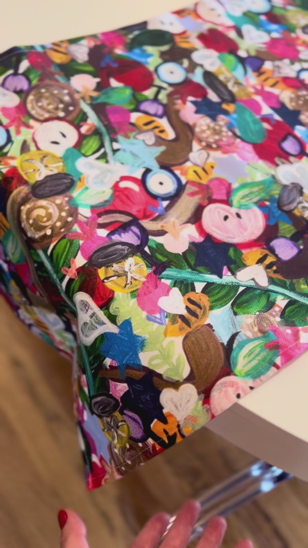 All the Colors of Rosh | Rosh Hashanah Table Runner