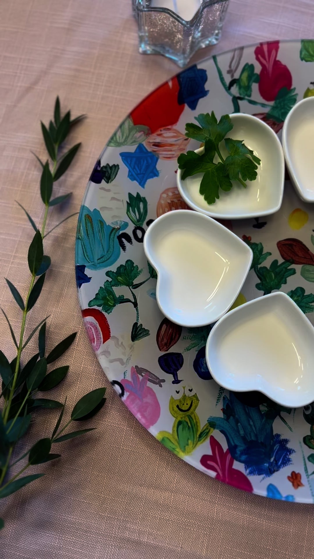 Everything Passover Seder Plate