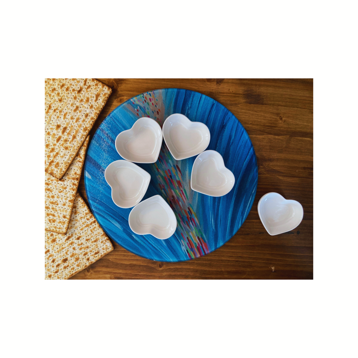 Crossing the Red Sea Seder Plate