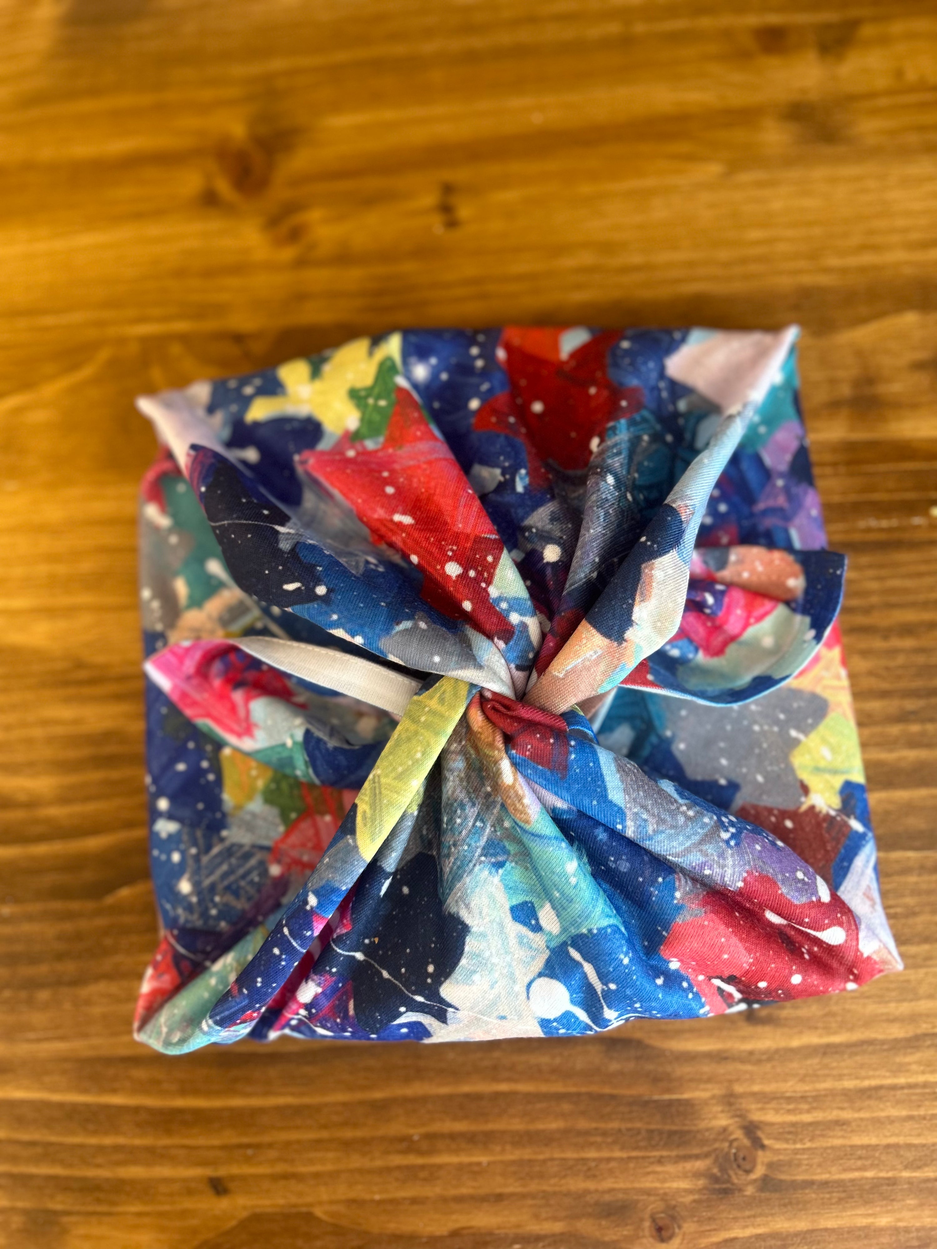 Jewish Stars Splatter Matzah Cover