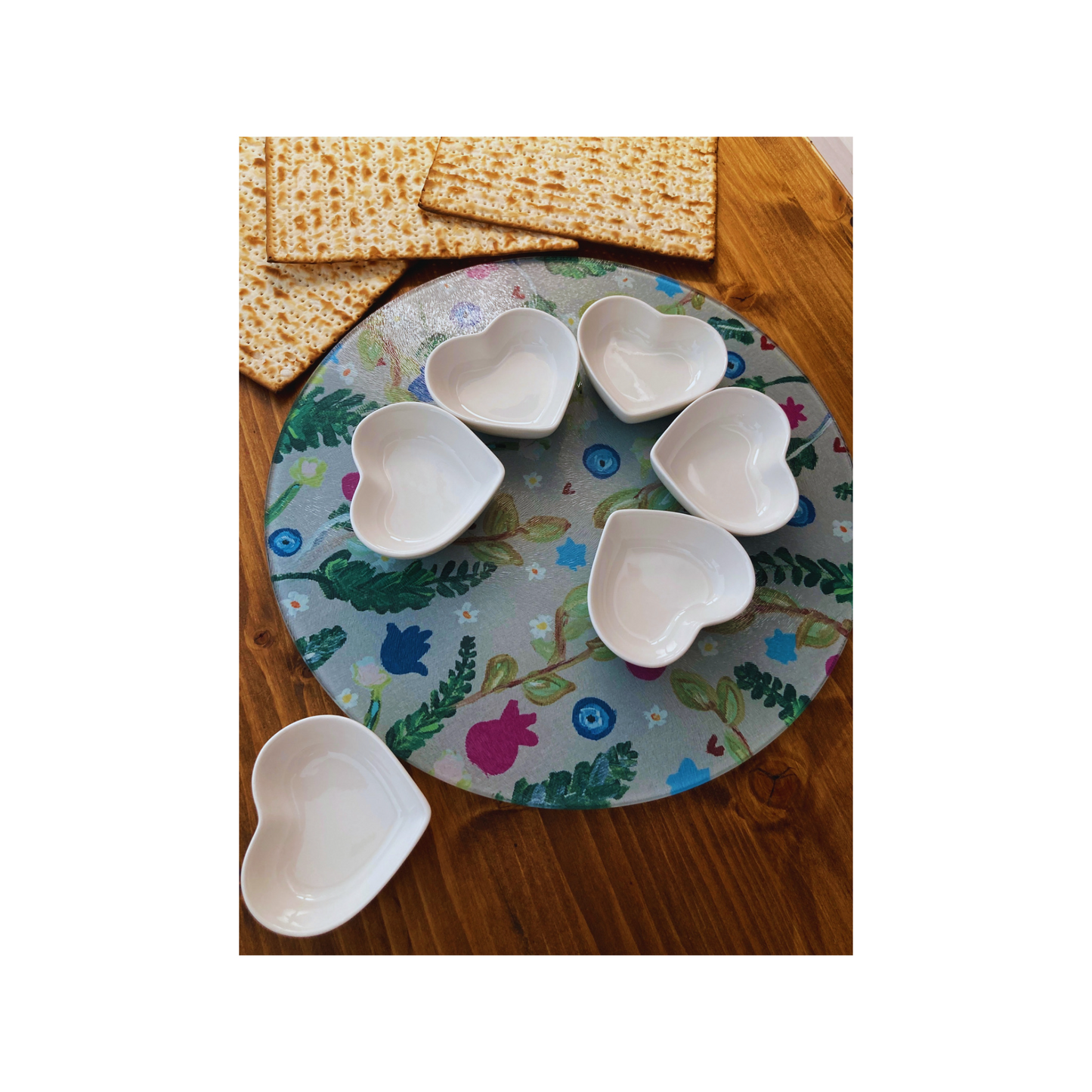 My Secret Garden Seder Plate