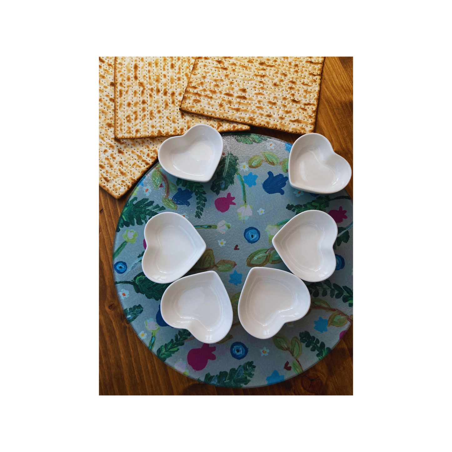 My Secret Garden Seder Plate