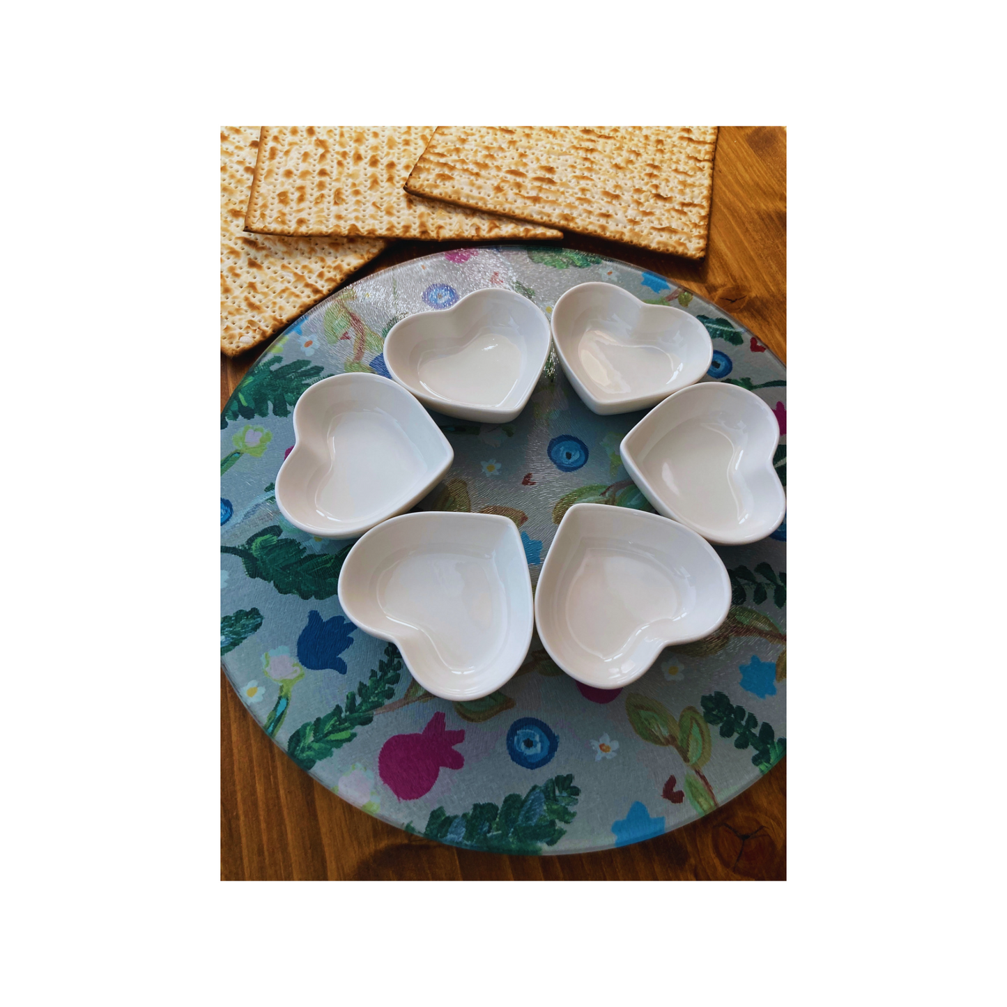 My Secret Garden Seder Plate