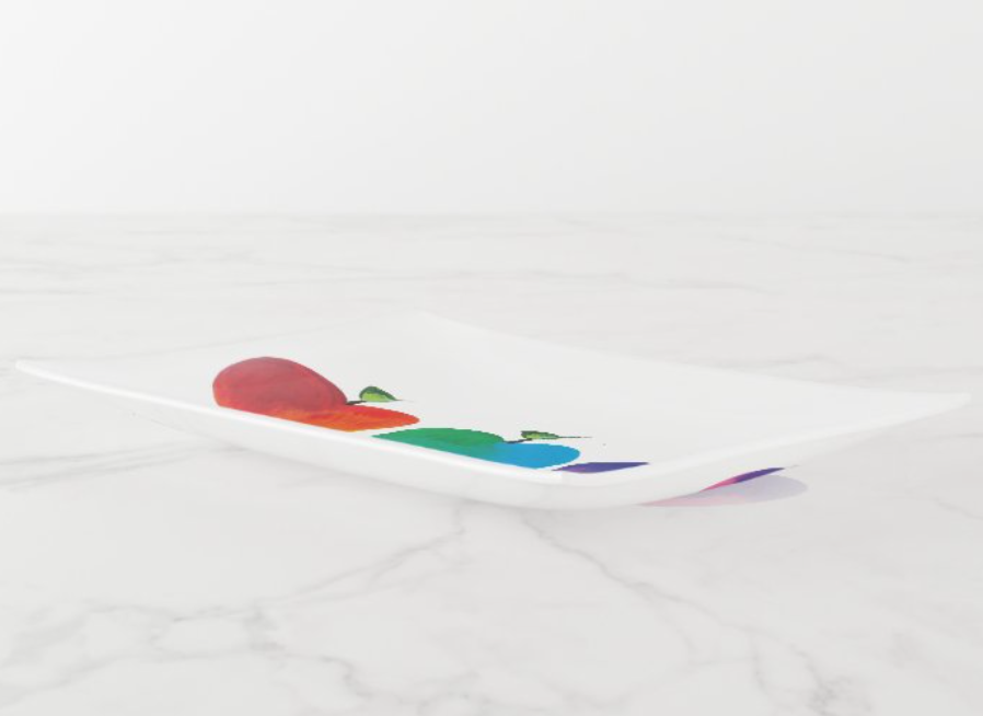 Tie Dye Apples | Apple + Honey Dish Set