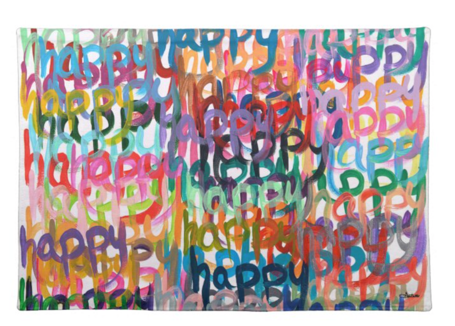 Happy Challah Cover - Arielle Zorger Designs X YourMomCares