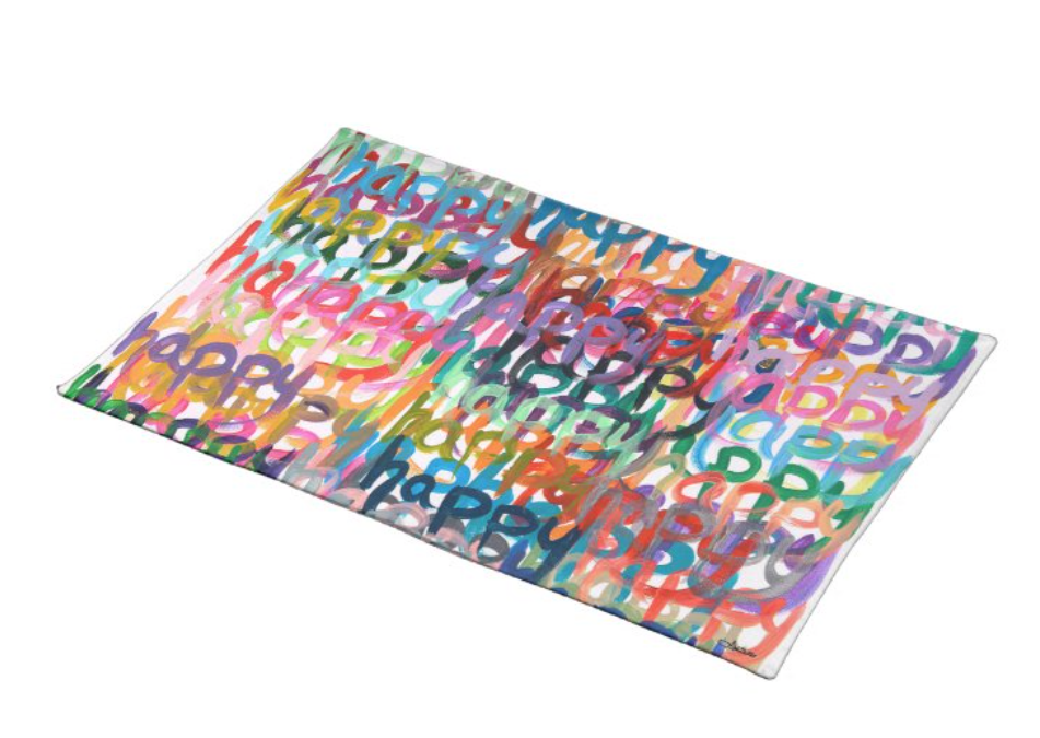 Happy Challah Cover - Arielle Zorger Designs X YourMomCares