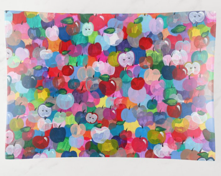 Rainbow Apples | Apple + Honey Dish Set